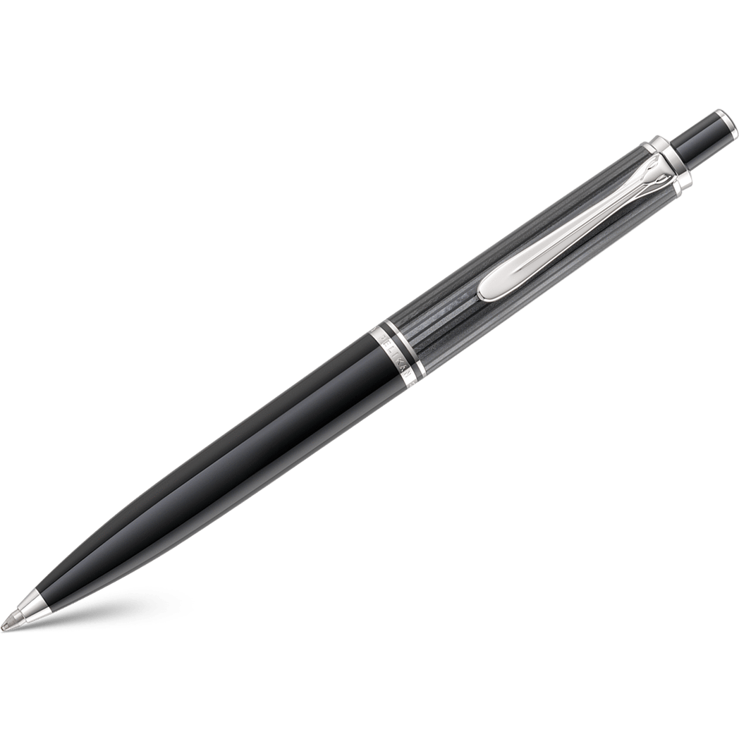 Pelikan Souveran Ballpoint Pen - K405 Stresemann Anthracite Stripes - Pen Boutique Ltd