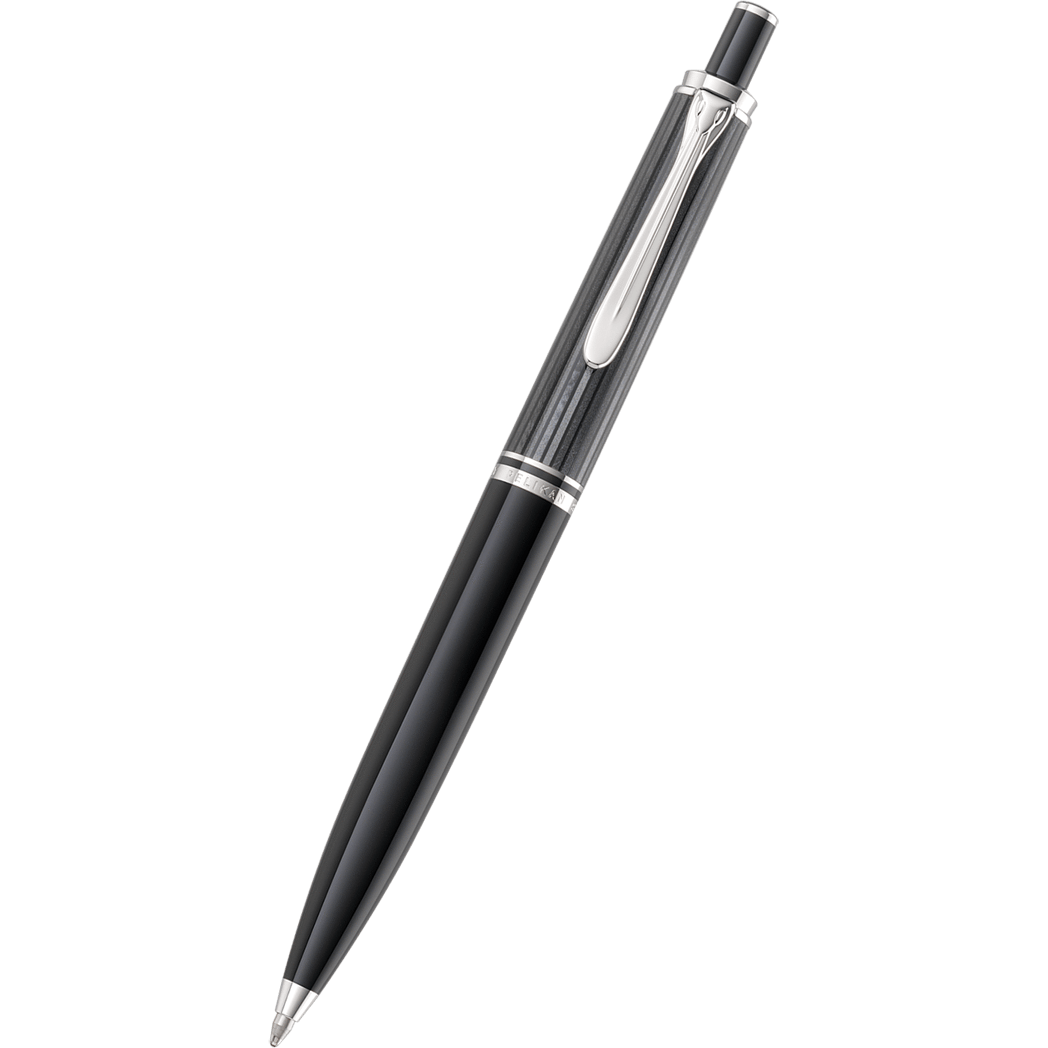 Pelikan Souveran Ballpoint Pen - K405 Stresemann Anthracite Stripes - Pen Boutique Ltd