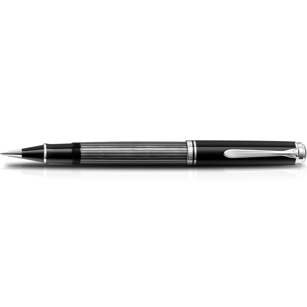 Pelikan Souveran Rollerball Pen - R405 Stresemann Anthracite Stripe - Pen Boutique Ltd