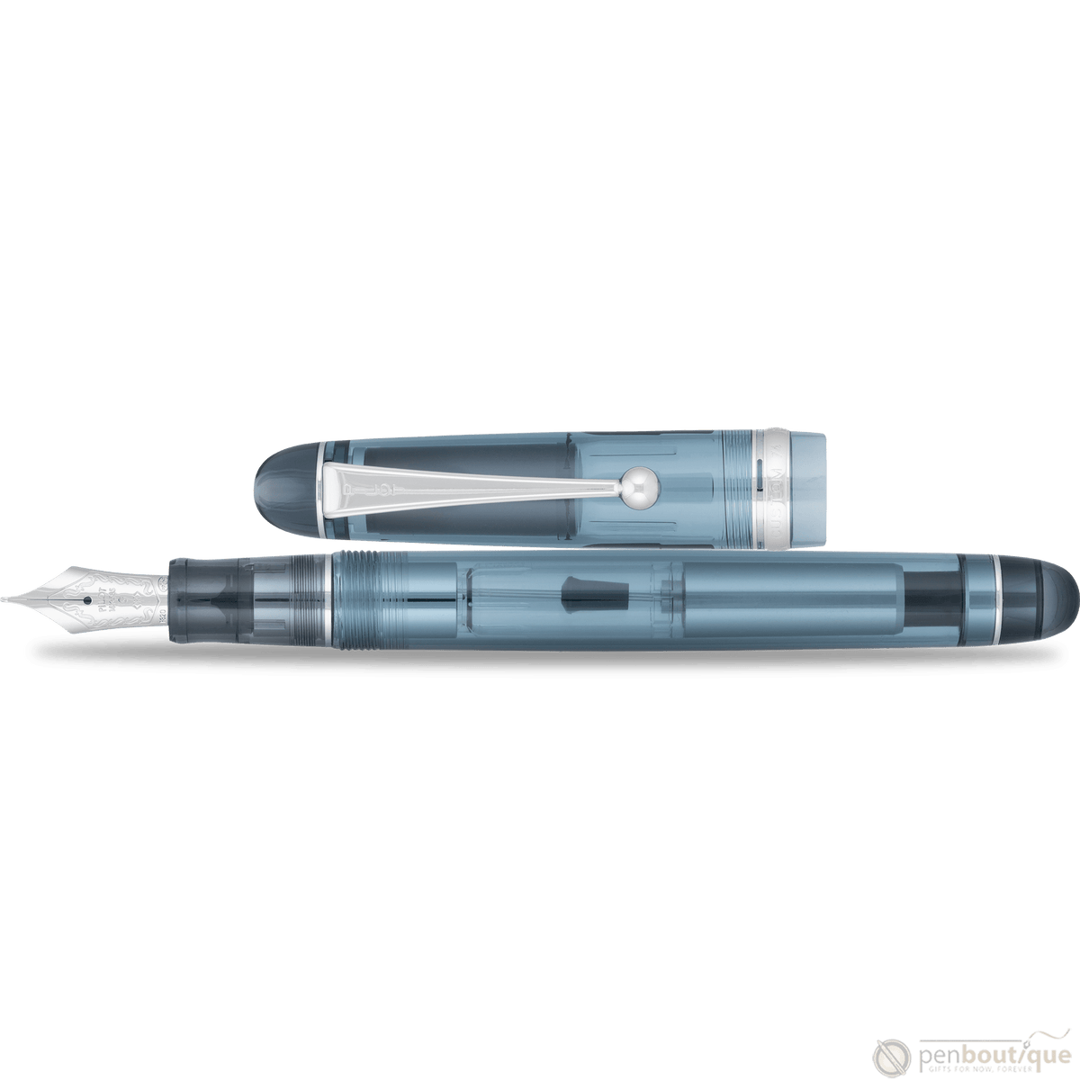 Pilot Custom 74 Fountain Pen - Blue Stone - Pen Boutique Ltd