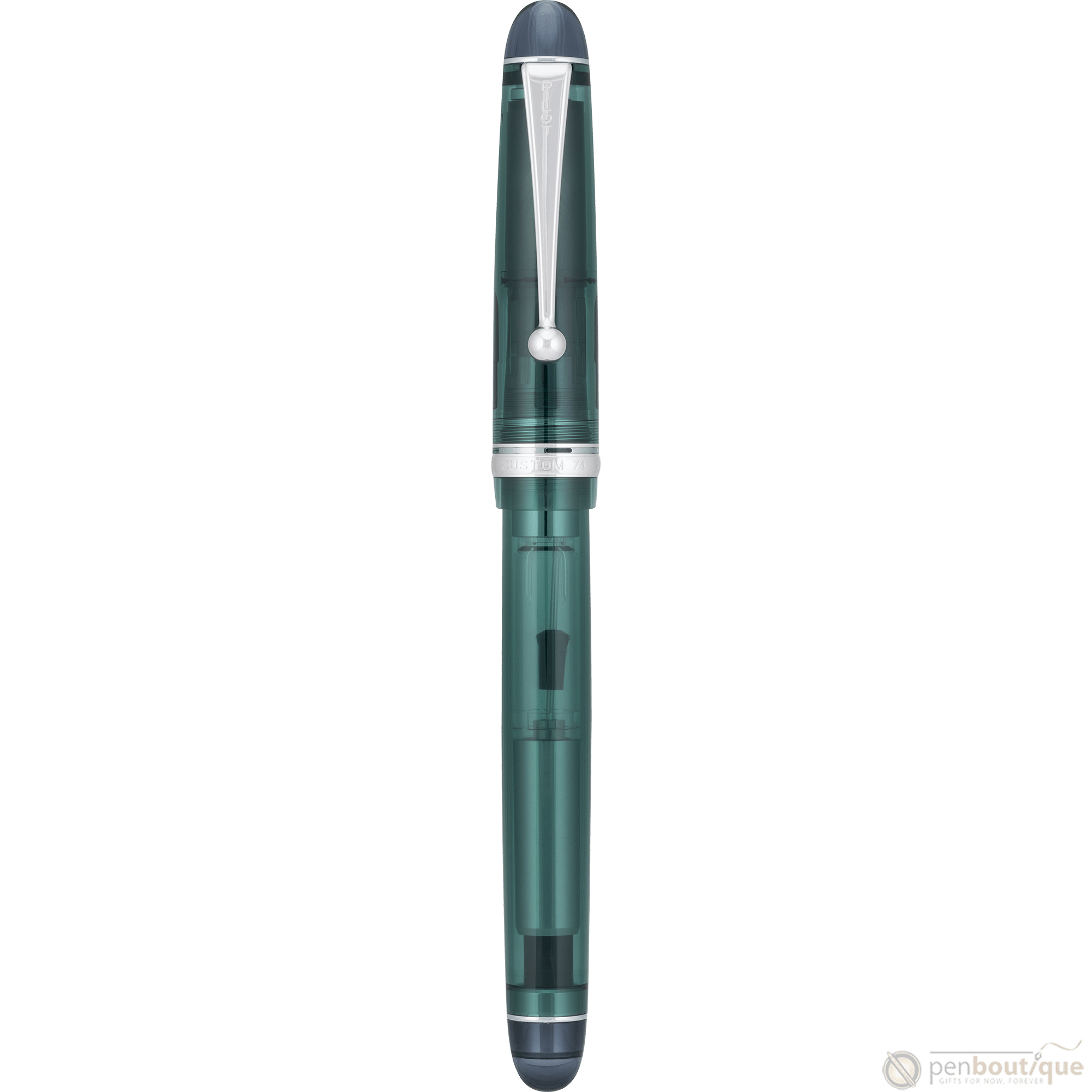 Pilot Custom 74 Fountain Pen - Forest Green - Pen Boutique Ltd