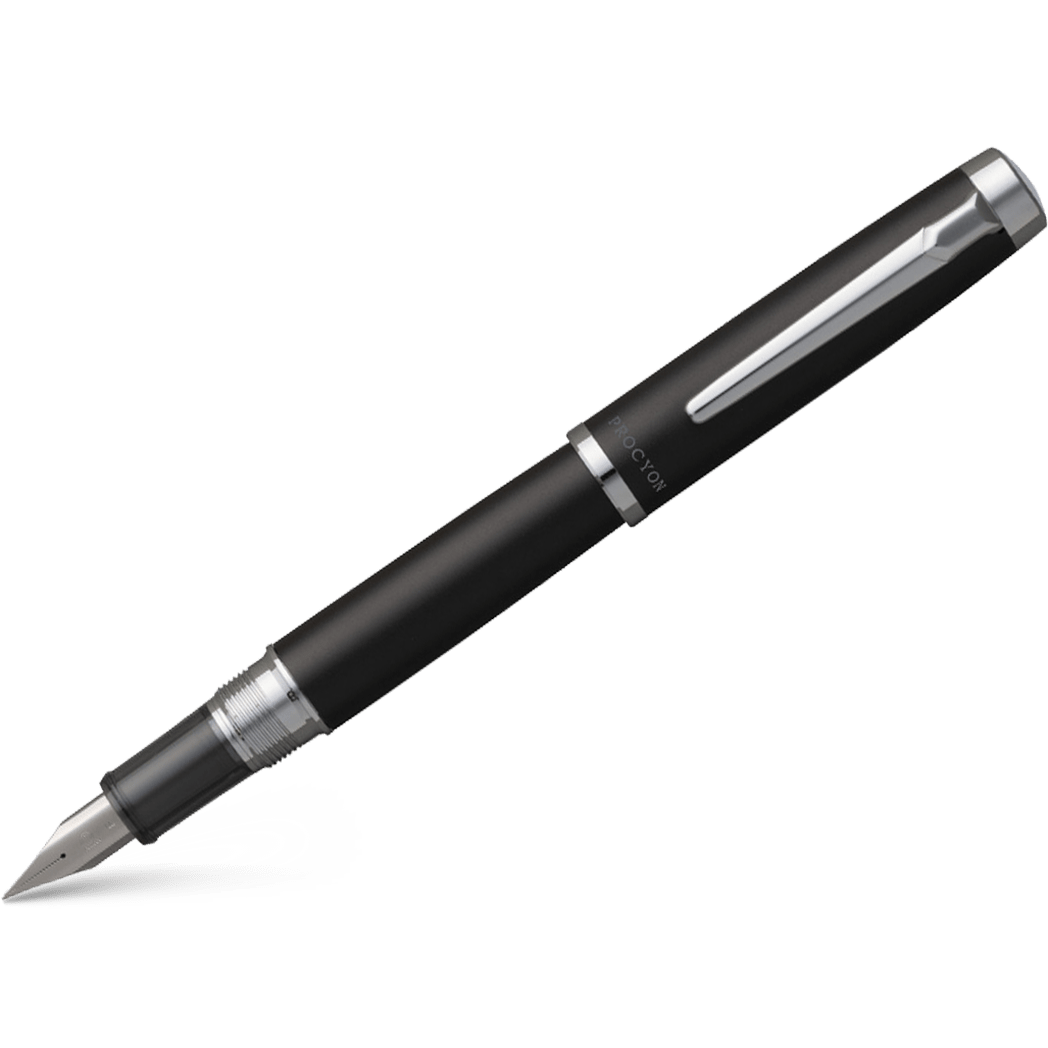 Platinum Procyon Fountain Pen - Luster Black Mist - Pen Boutique Ltd