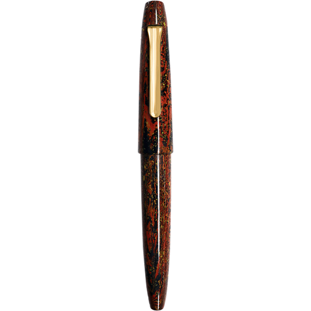Sailor Fountain Pen - Naginata Togi - Red Flame - Gold Trim - Bespoke Dealer Exclusive - Pen Boutique Ltd
