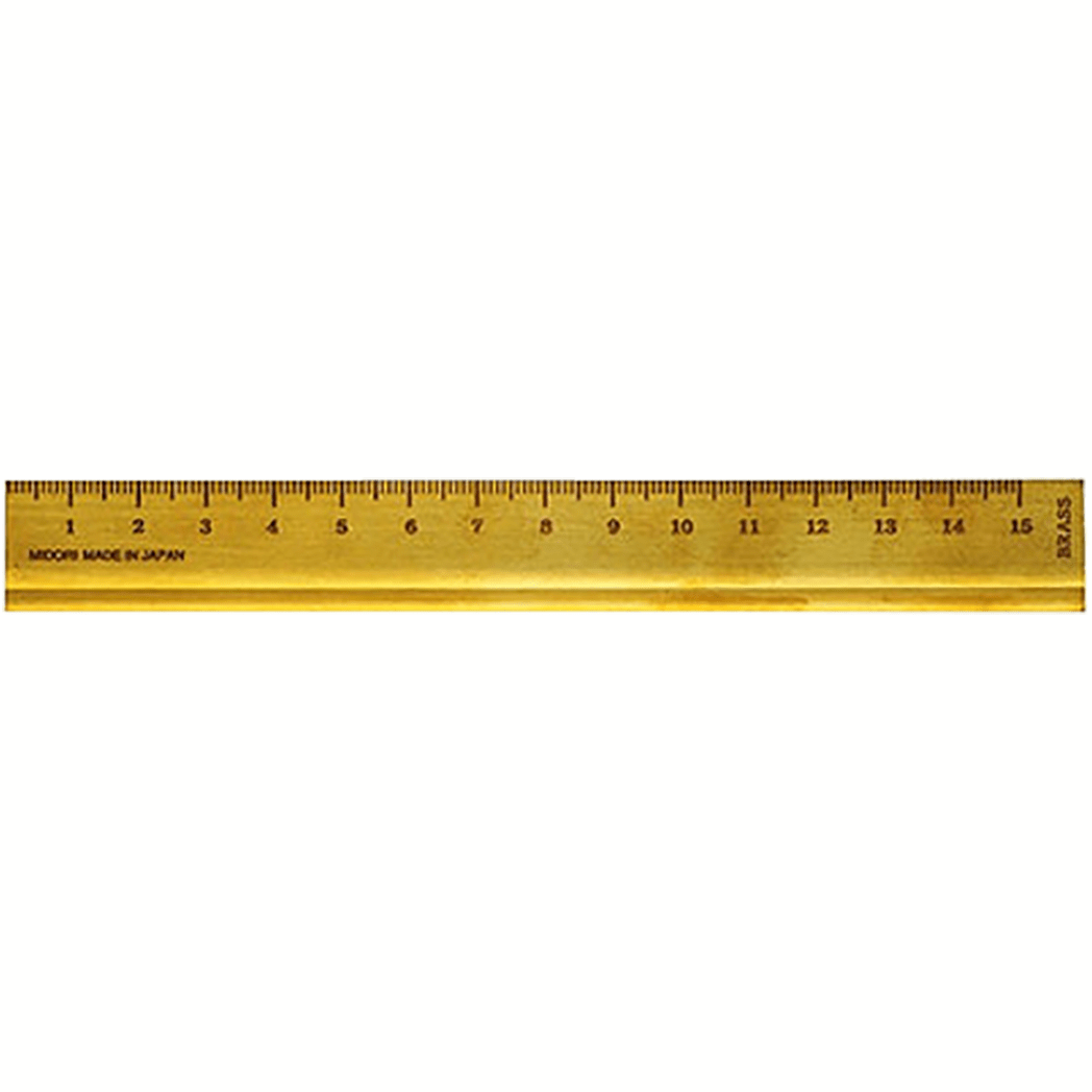 Traveler's Brass CM Ruler - Pen Boutique Ltd