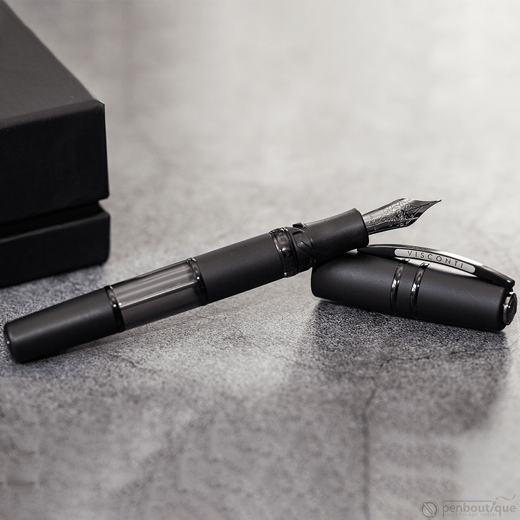 Visconti Homo Sapiens Fountain Pen - Dark Crystal - Pen Boutique Ltd