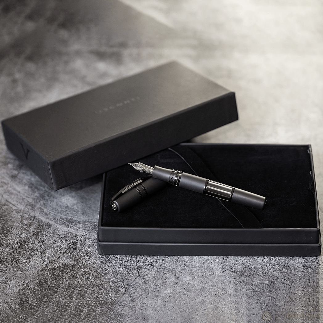 Visconti Homo Sapiens Fountain Pen - Dark Crystal - Pen Boutique Ltd