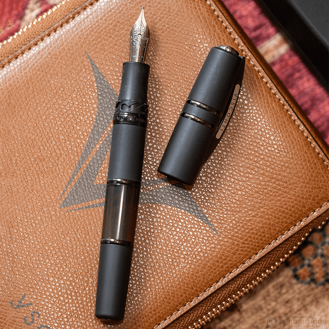 Visconti Homo Sapiens Fountain Pen - Dark Crystal - Pen Boutique Ltd