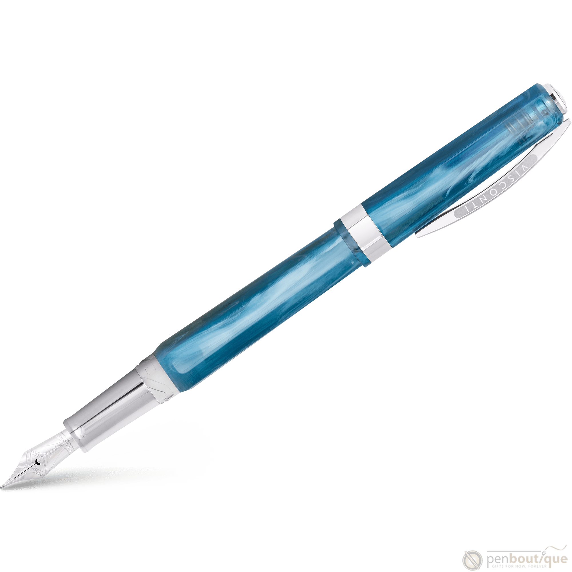 On Sale: Visconti Opera Demo Carousel Fountain Pen - Blue Cotton Candy - Pen Boutique Ltd