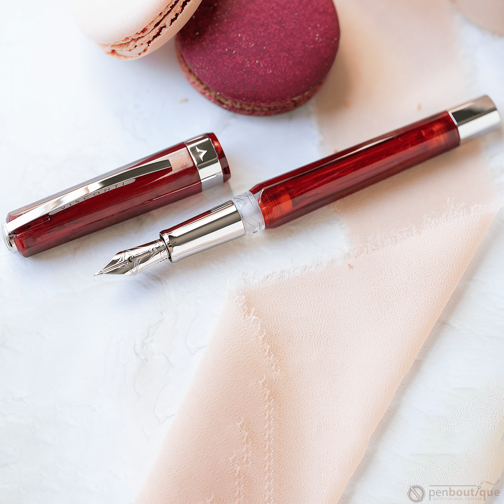On Sale: Visconti Opera Demo Carousel Fountain Pen - Red Velvet - Pen Boutique Ltd