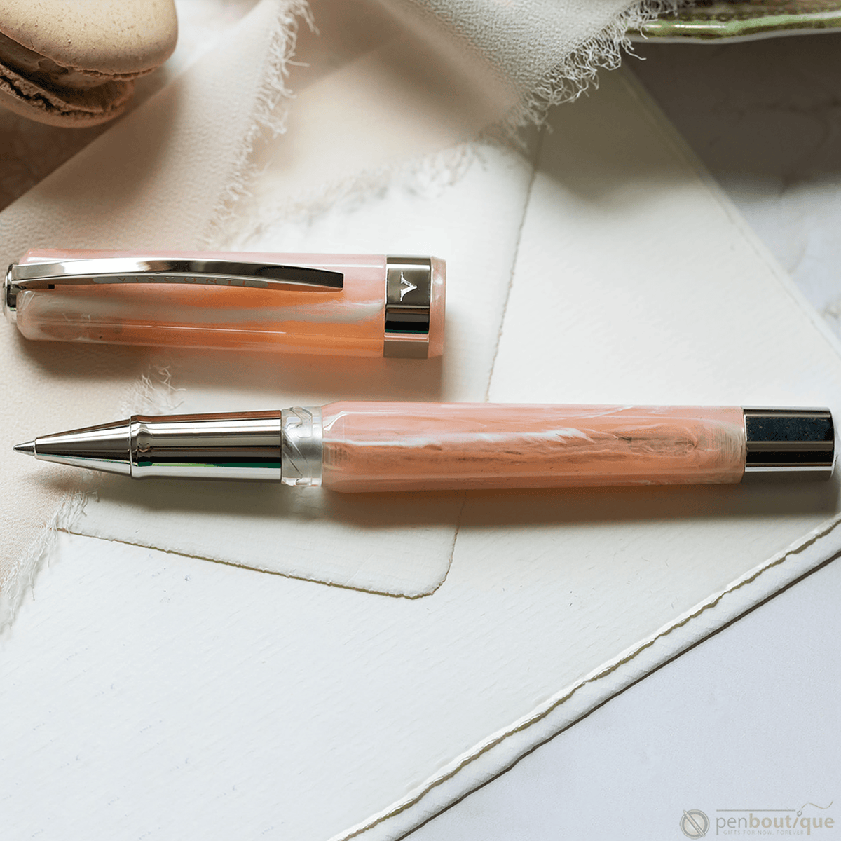 Visconti Opera Demo Carousel Rollerball Pen - Pink Blush - Pen Boutique Ltd
