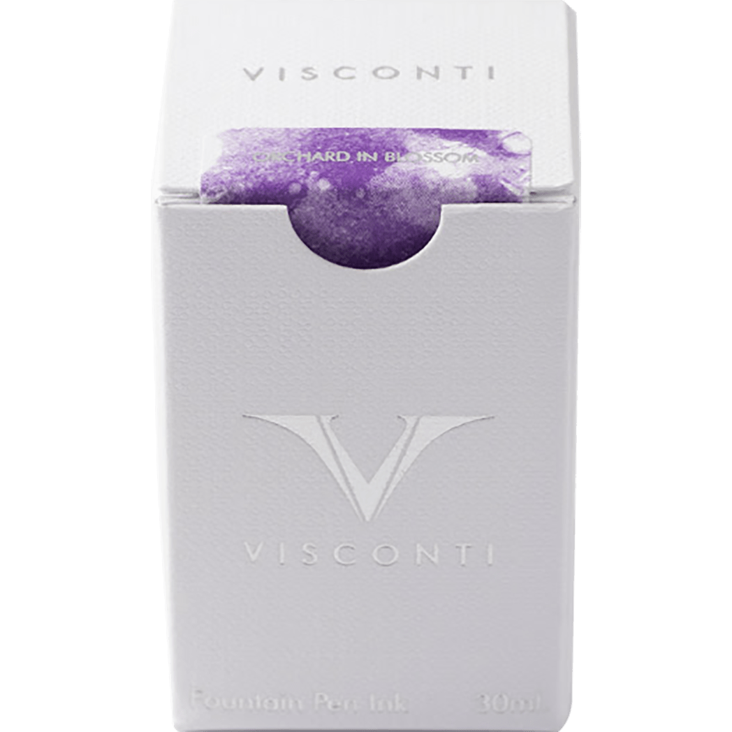 Visconti Van Gogh Ink Bottle - Orchard in Blossom - Purple - 30ml - Pen Boutique Ltd