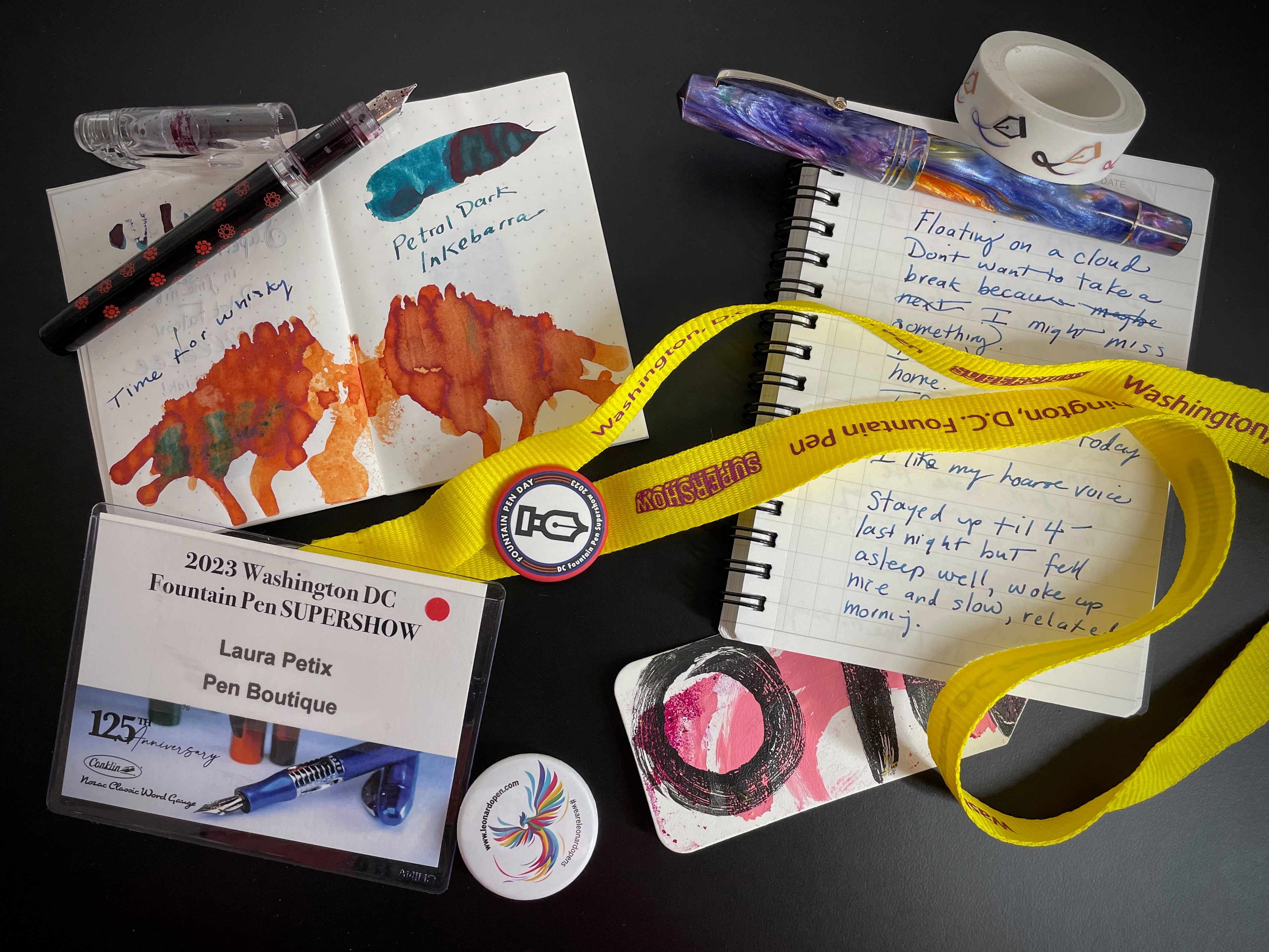 DC Pen Show, Part One - A Transformative Roller Coaster - Pen Boutique Ltd 