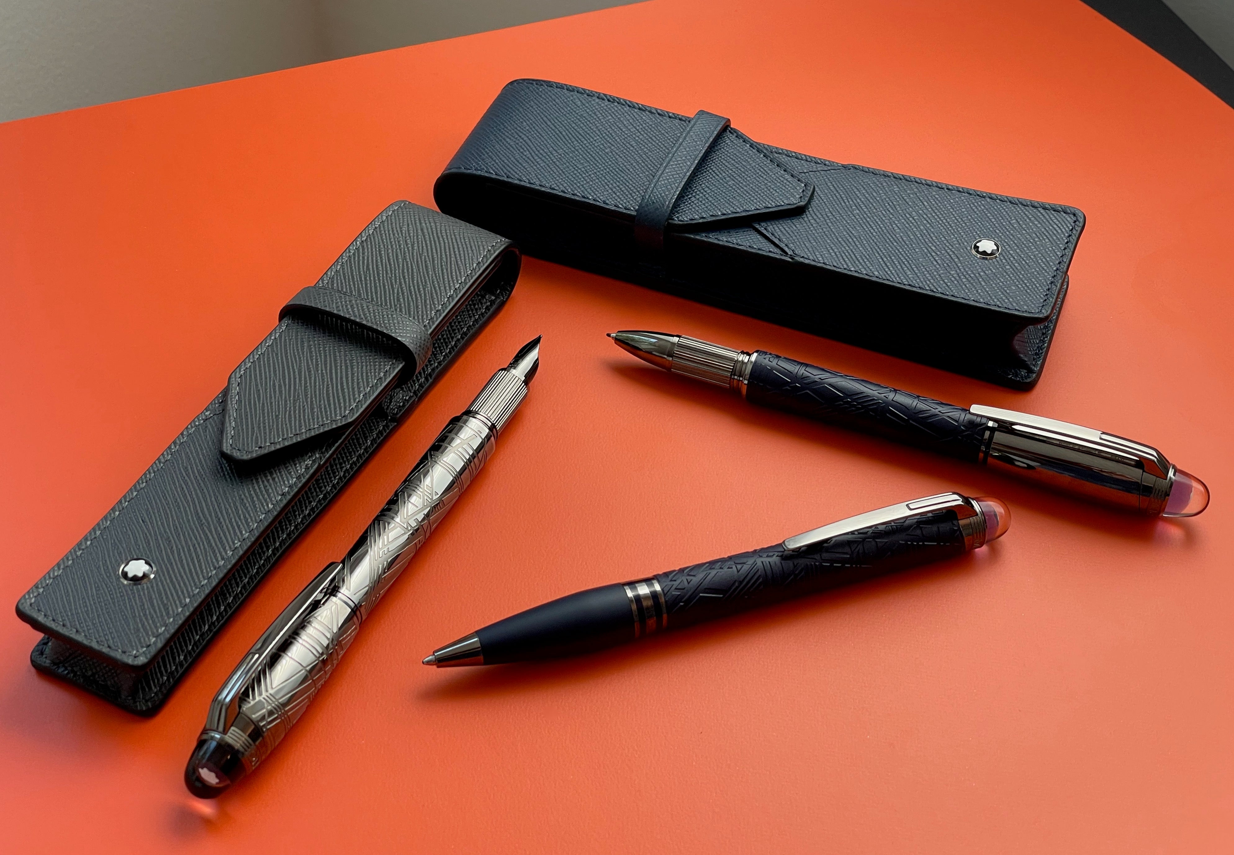Montblanc Starwalker Space Blue - Tactile Taste - Pen Boutique Ltd 