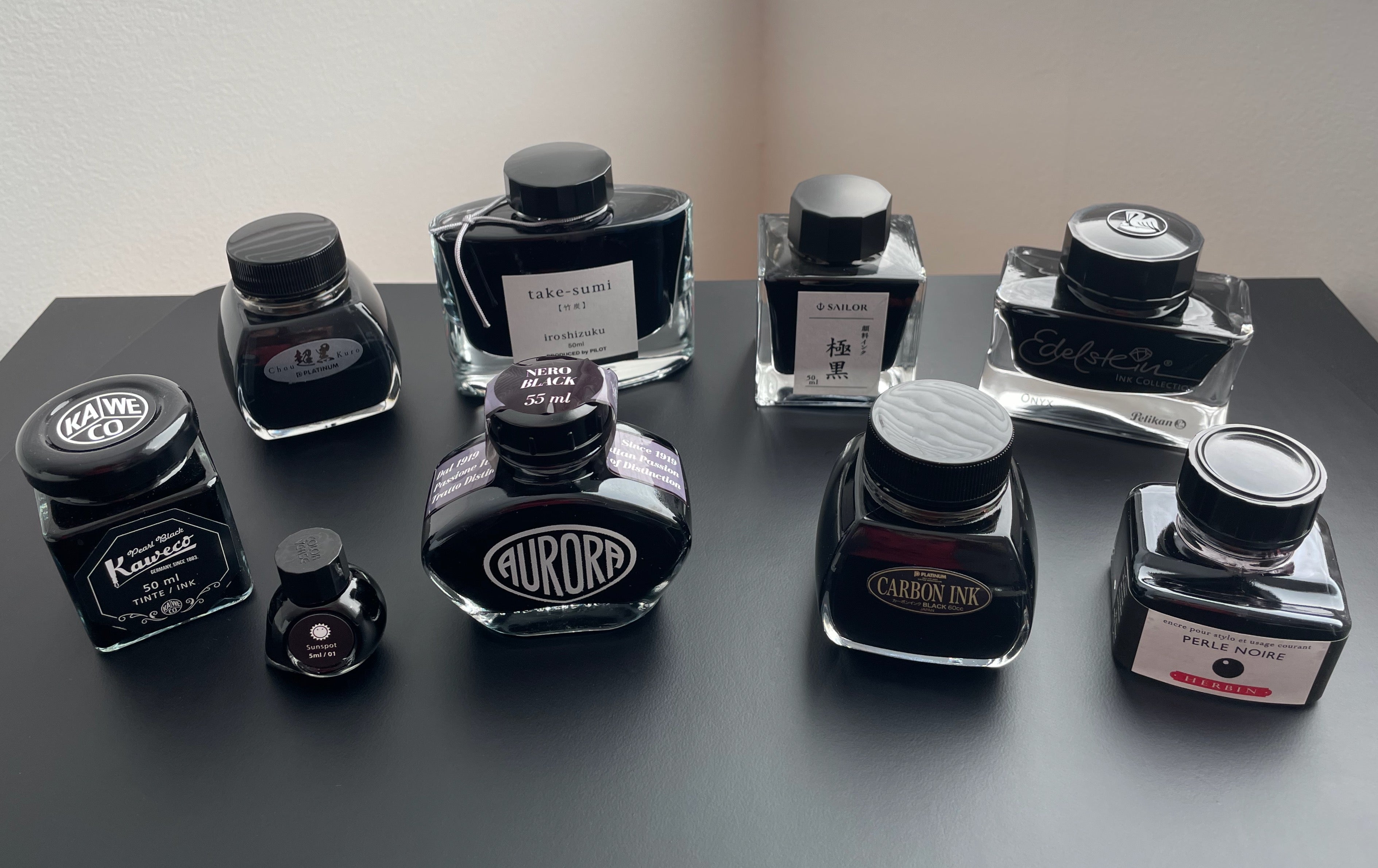 Black Is Beautiful - Exploring Black Inks - Pen Boutique Ltd 