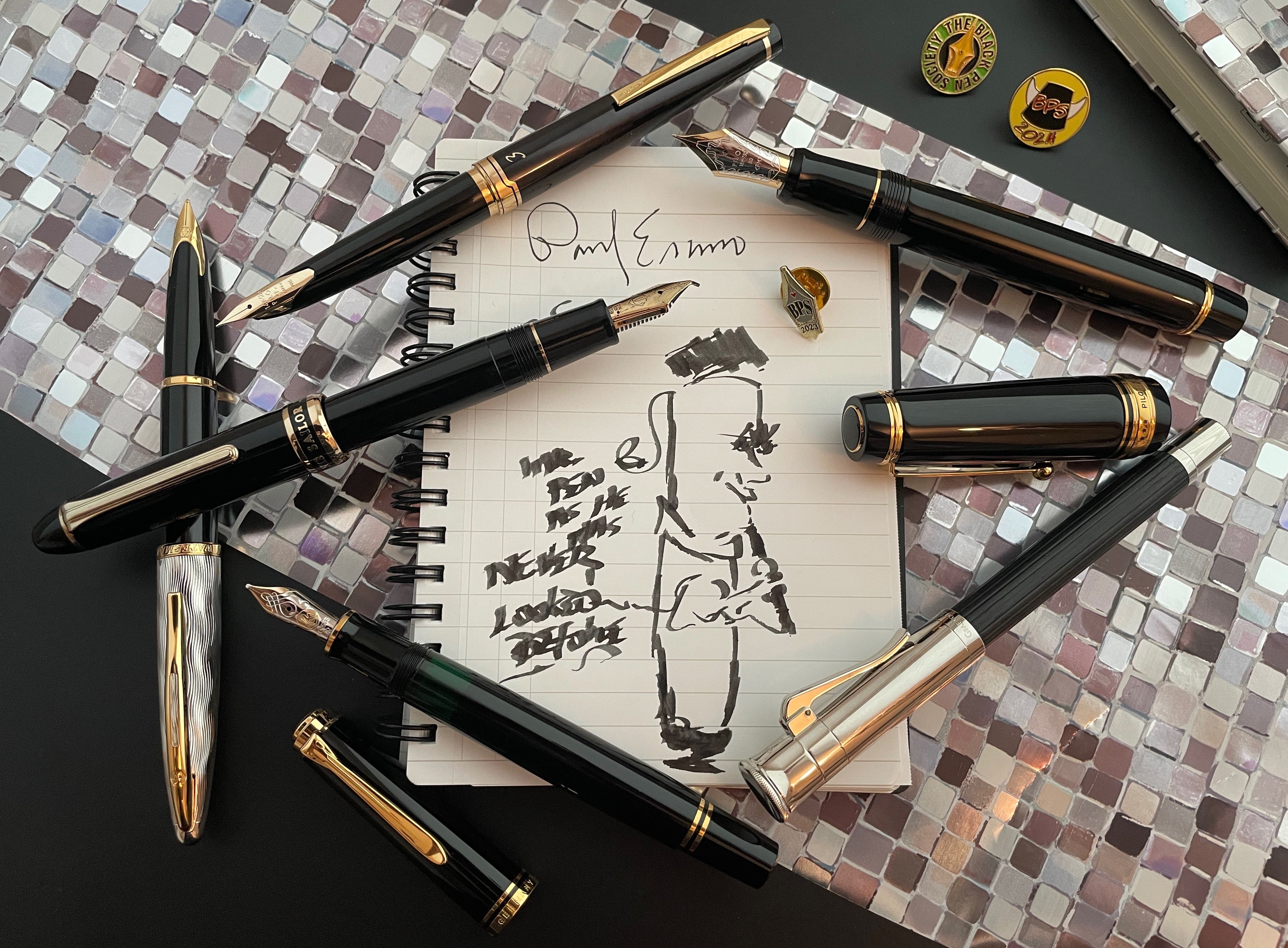 Talking Black Pens with the Black Pen Society's Grand Poobah - Pen Boutique Ltd 