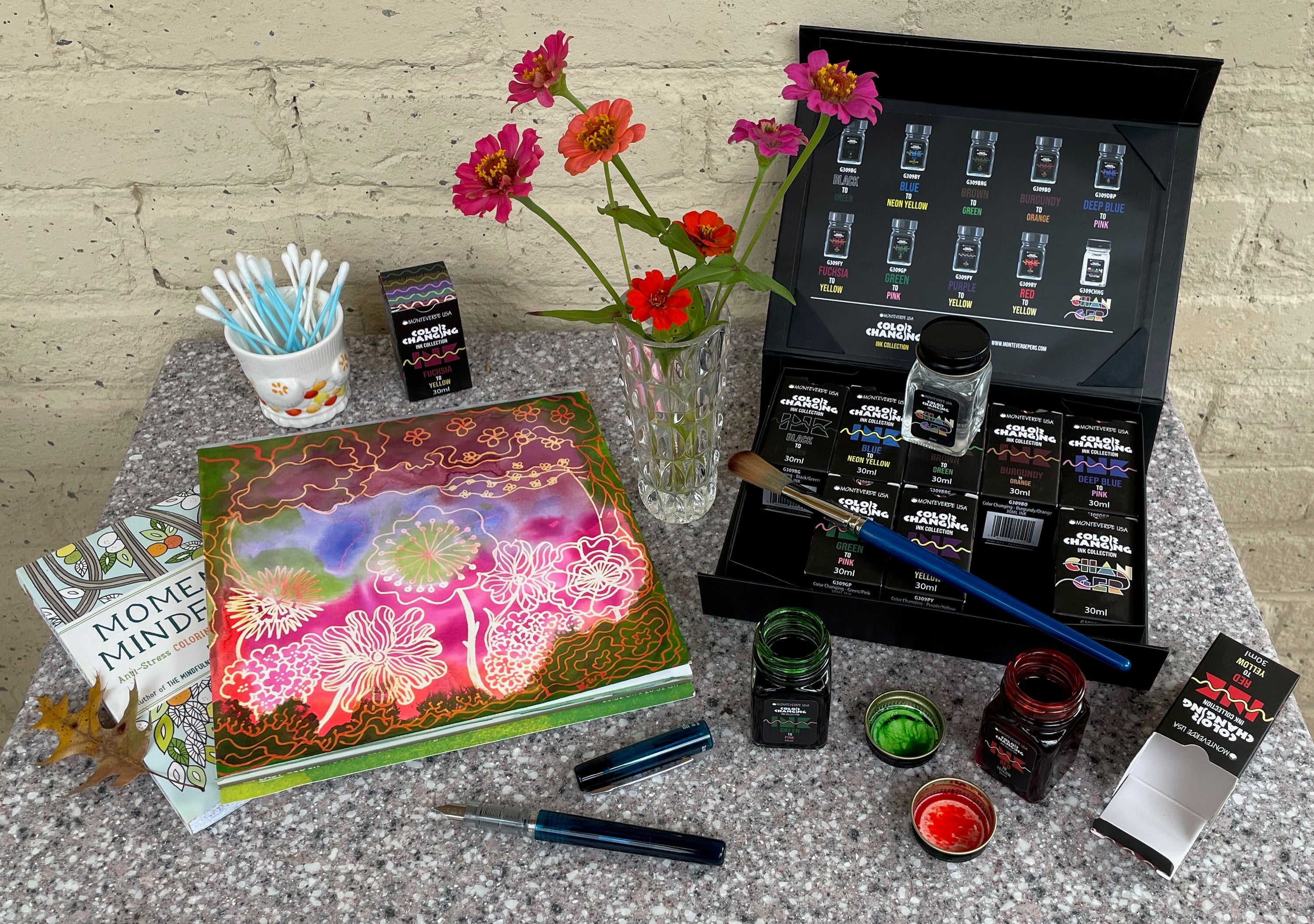 Getting Creative with Monteverde's Color Changing Inks - Pen Boutique Ltd 