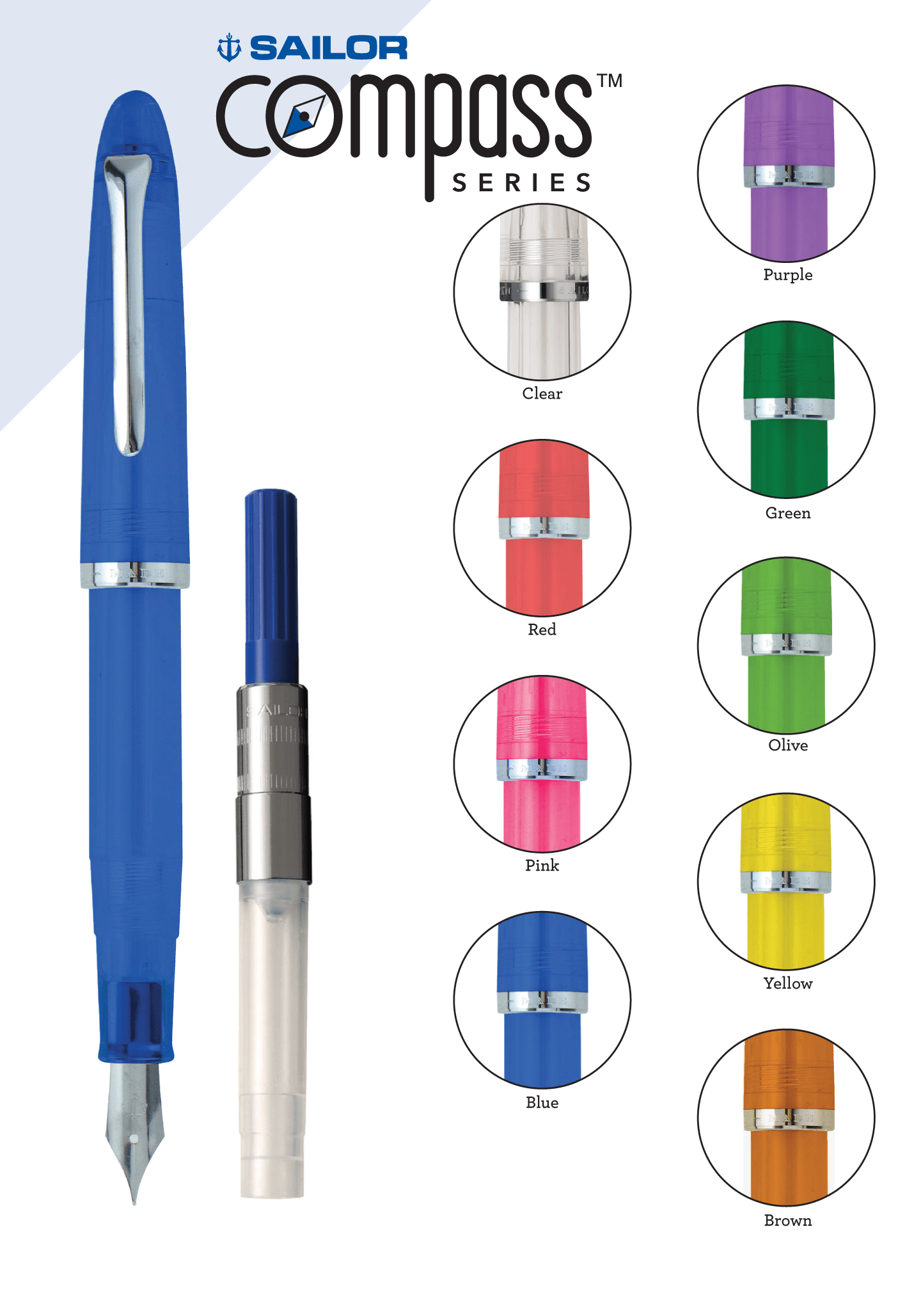 Sailor Compass 1911 -- Coming August 2020 - Pen Boutique Ltd 
