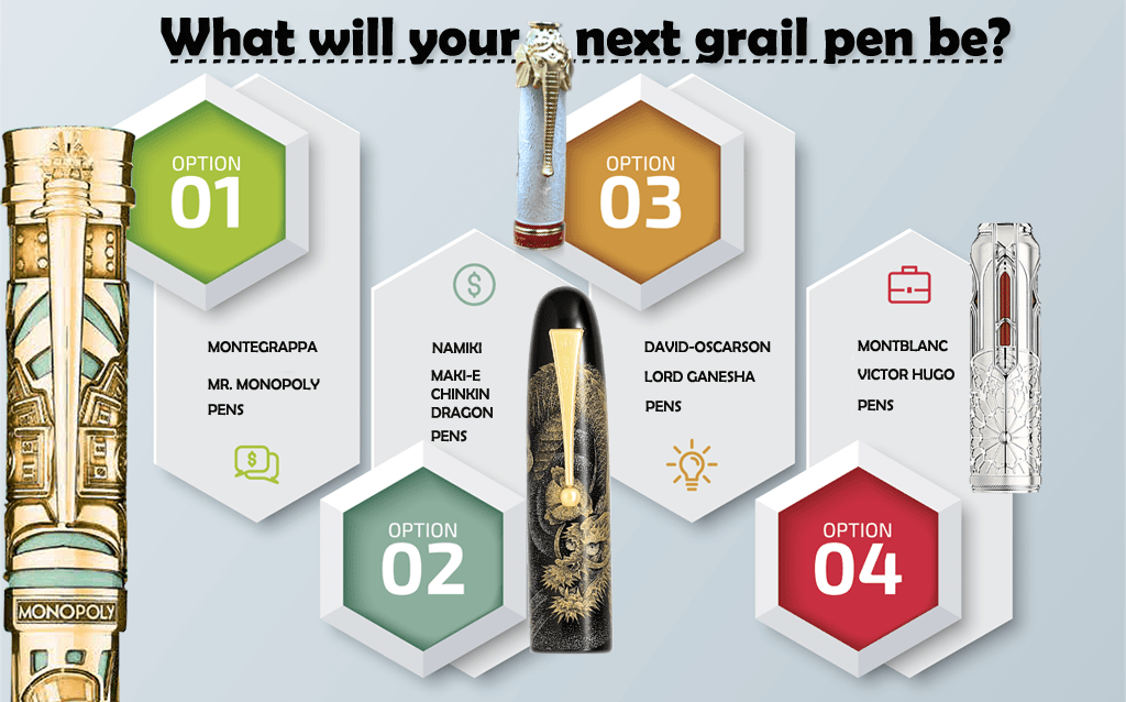 What will your next grail pen be? - Pen Boutique Ltd 