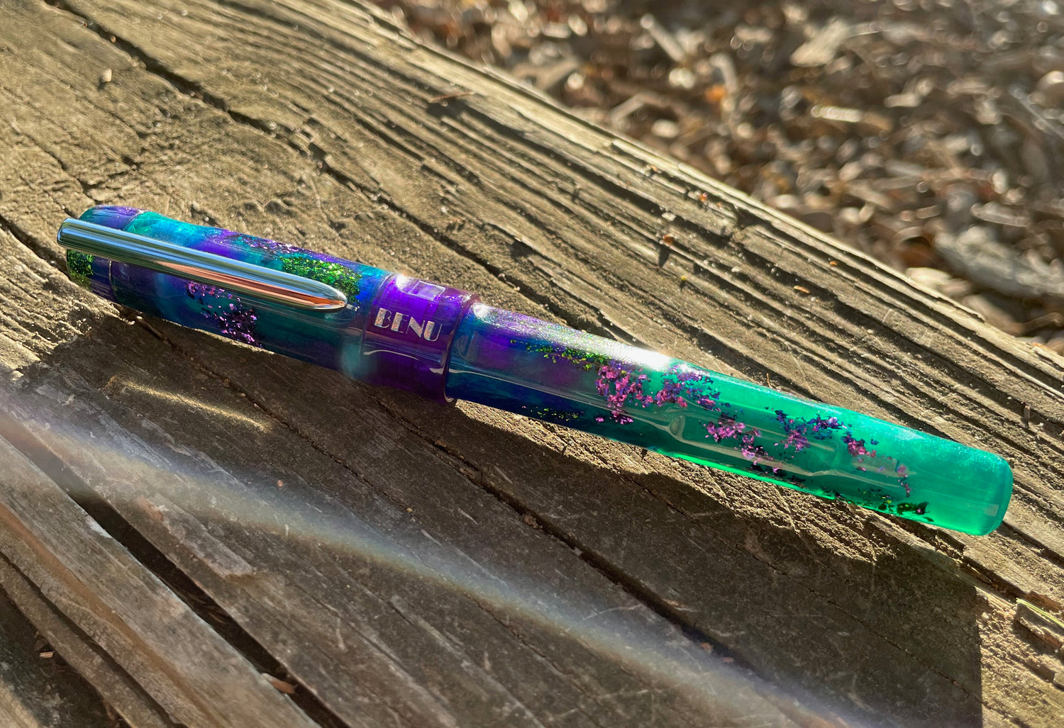 BENU Talisman Firefly Stone - A Pen Boutique 20th Anniversary Exclusive! - Pen Boutique Ltd 