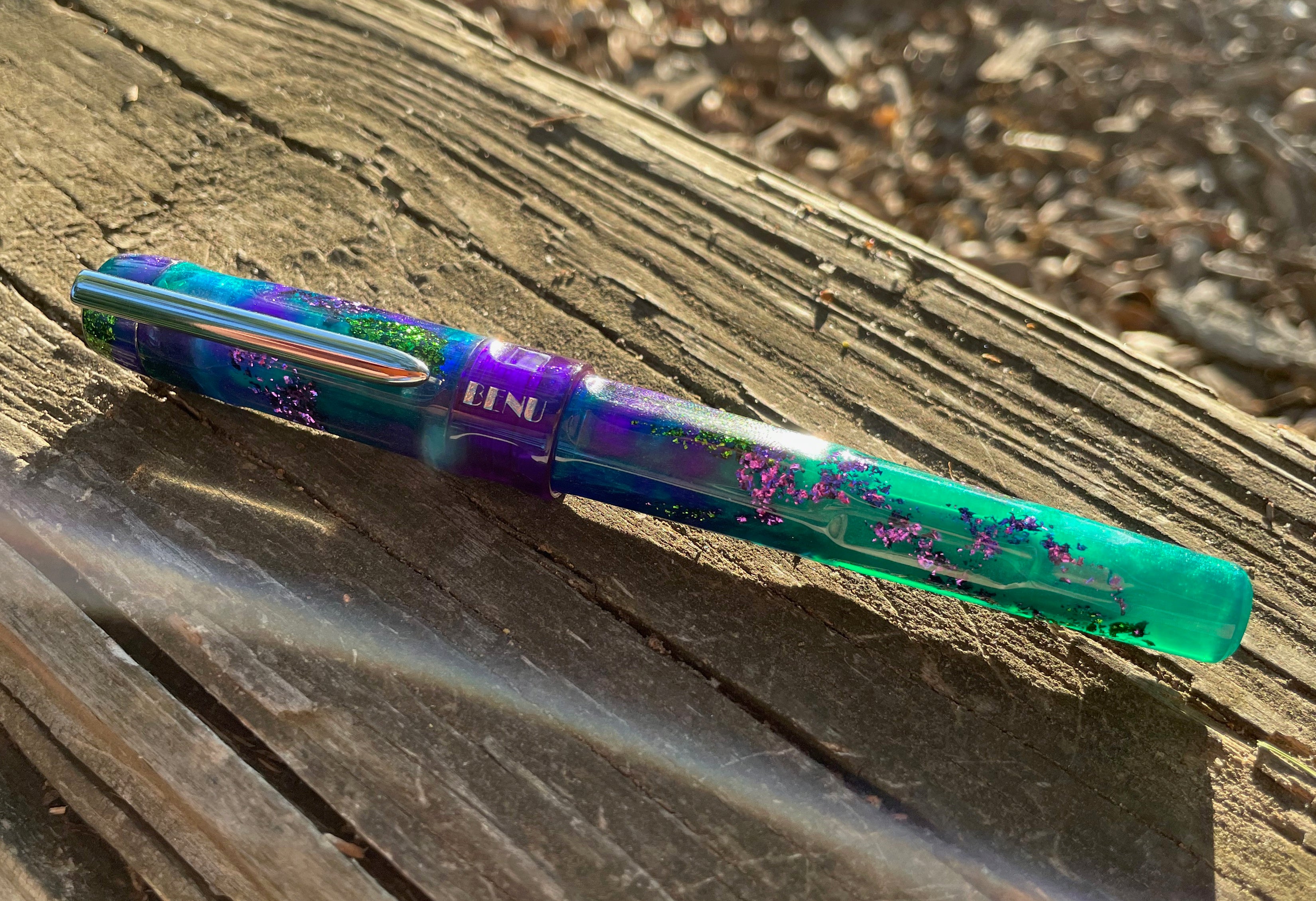 BENU Talisman Firefly Stone - A Pen Boutique 20th Anniversary Exclusive! - Pen Boutique Ltd 