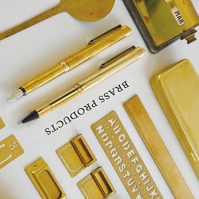 Traveler's Brass Pens - Pen Boutique Ltd 