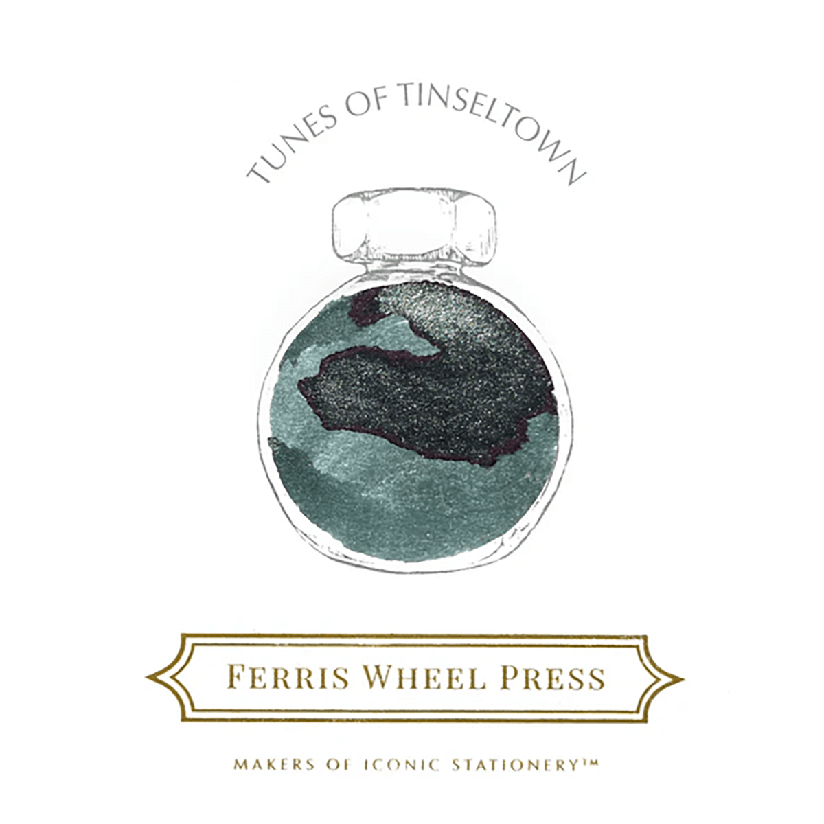 Ferris Wheel Press Ink Bottle - Tunes of Tinseltown  - 38ml - Pen Boutique Ltd