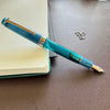 On Sale: Sailor Professional Gear Slim Manyo Fountain Pen 2 Set - Violet - Silver Trim (Special Edition) - Pen Boutique Ltd