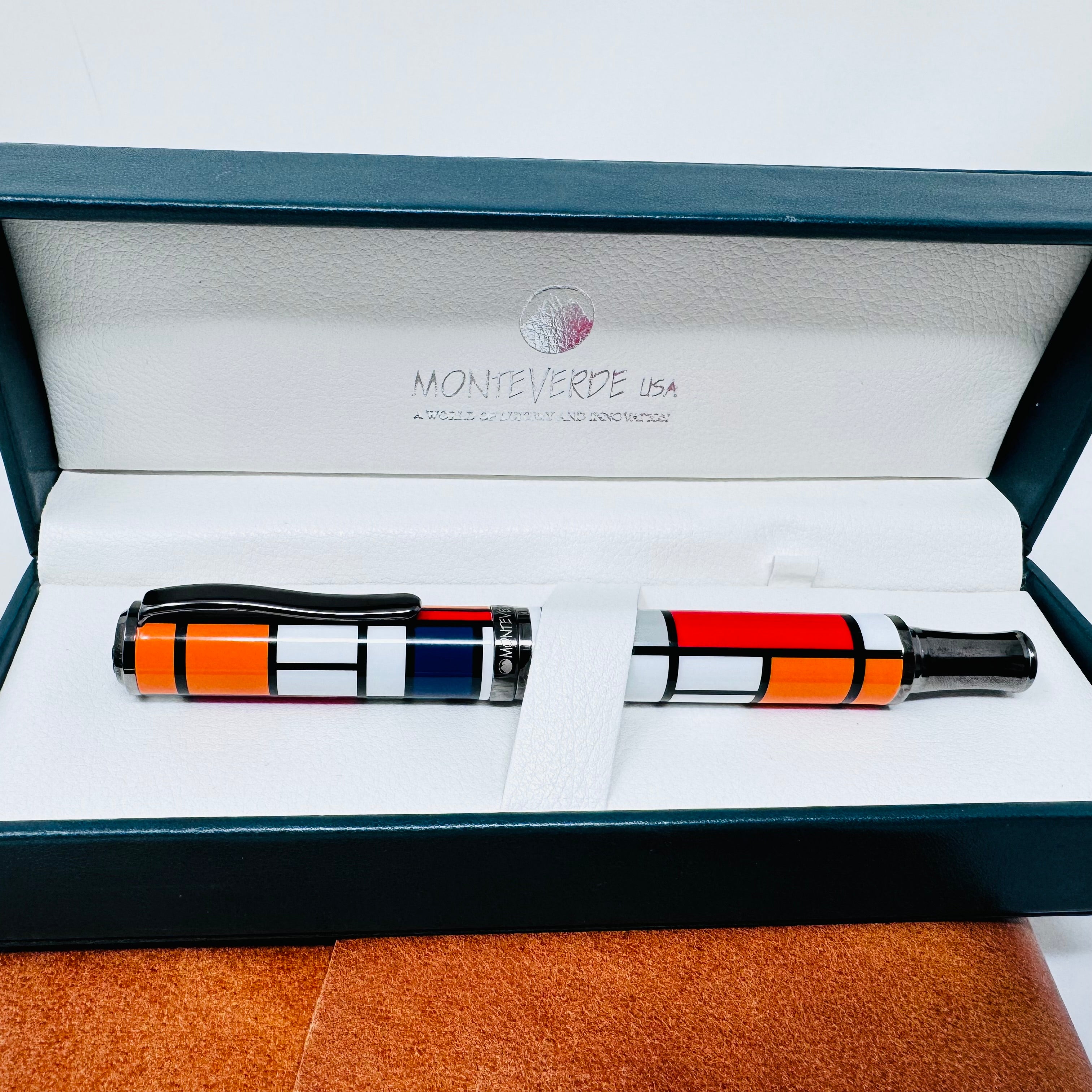 Monteverde Regatta Mondrian Limited Edition 921 Rollerball Pen - Pen Boutique Ltd