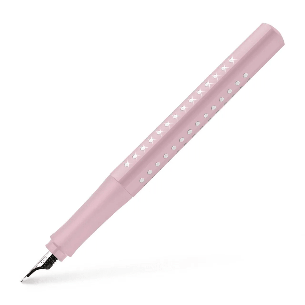 Faber - Castell Grip Fountain Pen - Sparkle Rose - Pen Boutique Ltd