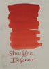 Sheaffer Ink Bottle - Inferno Red - 30 ml - Pen Boutique Ltd