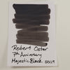 Robert Oster Signature Ink Bottle - 7th Anniversary - Majestic Black - 50ml - Pen Boutique Ltd