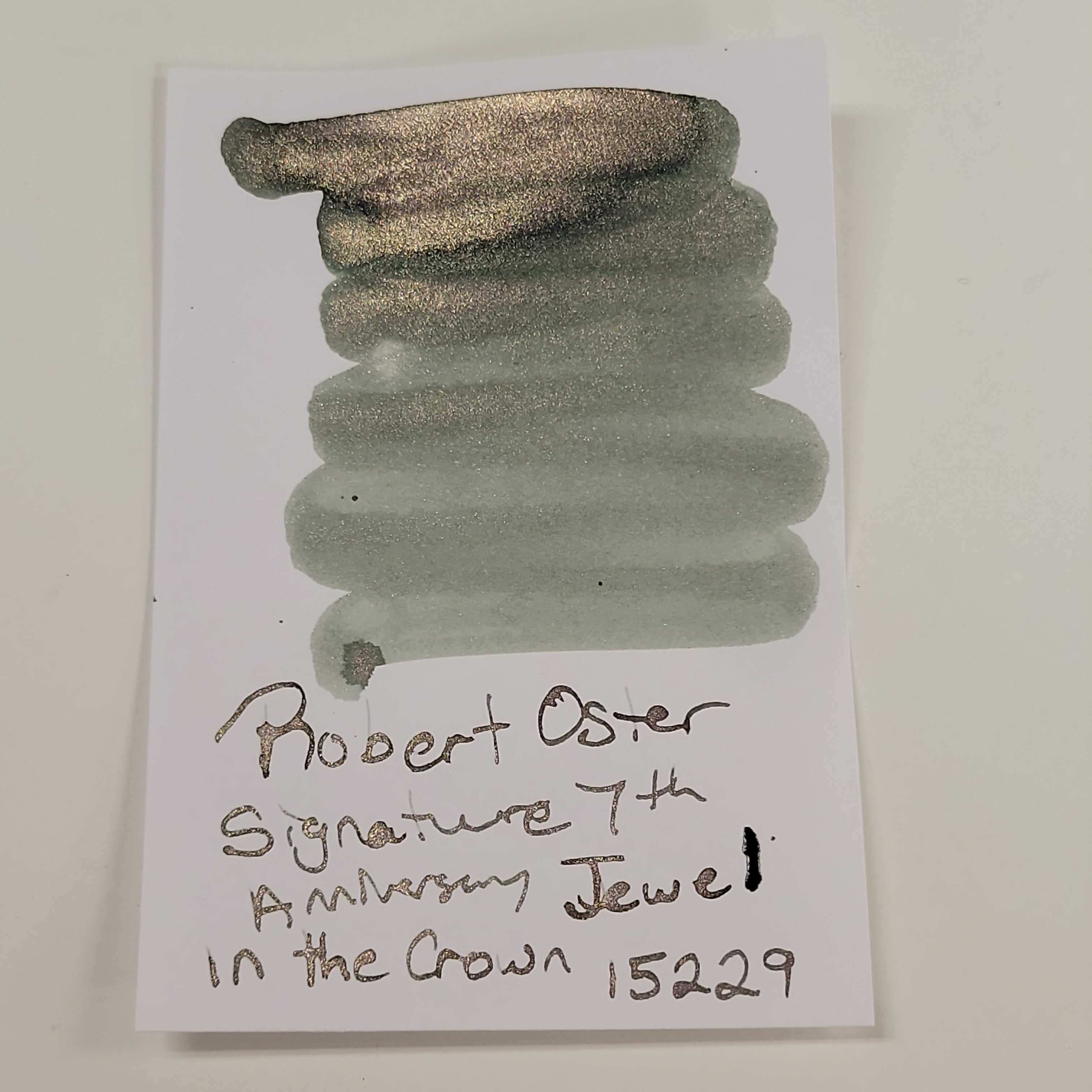 Robert Oster Signature Ink Bottle - 7th Anniversary - Jewel in the Crown - 50ml - Pen Boutique Ltd