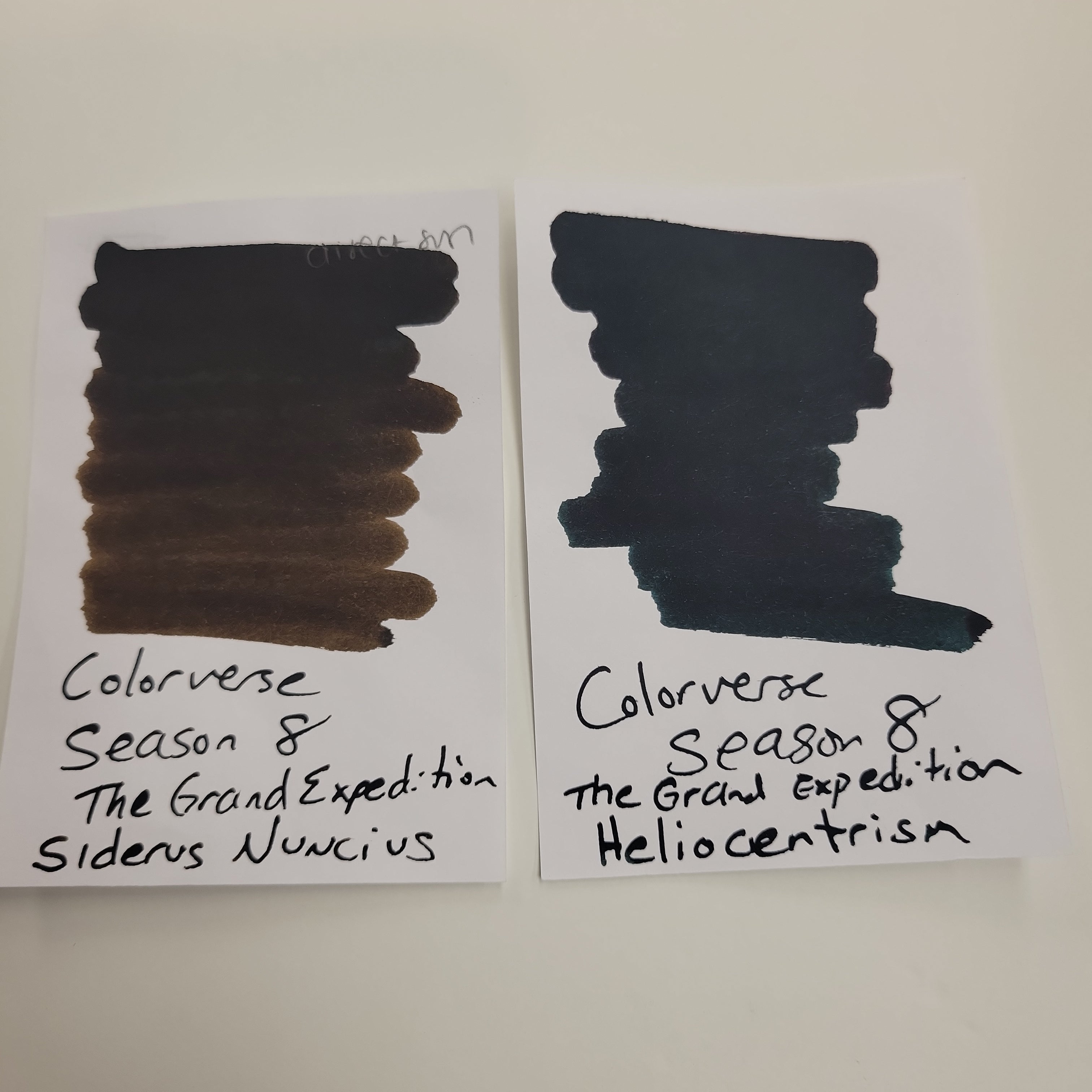 Colorverse Ink - Grand Expedition - Sidereus Nuncius & Heliocemtrism - Pen Boutique Ltd