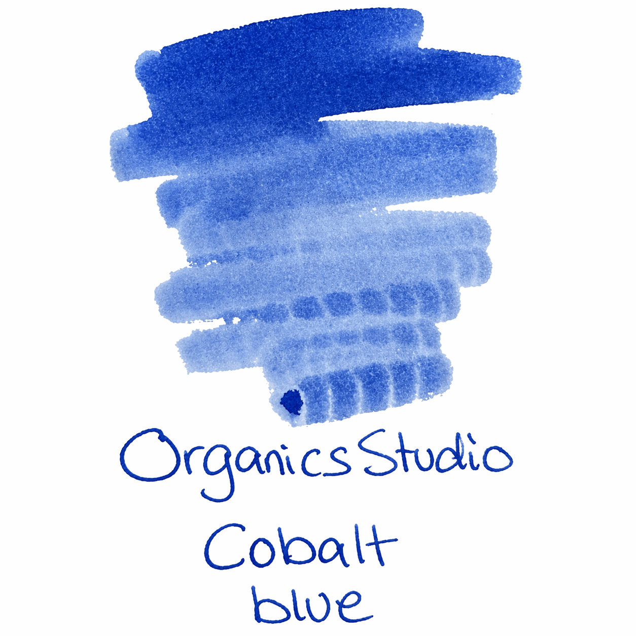 Organics Studio Periodic Table Ink Bottle - Cobalt - Pen Boutique Ltd