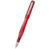 Tom Hessin Charles Fountain Pen - Exhibition Red - Pen Boutique Ltd