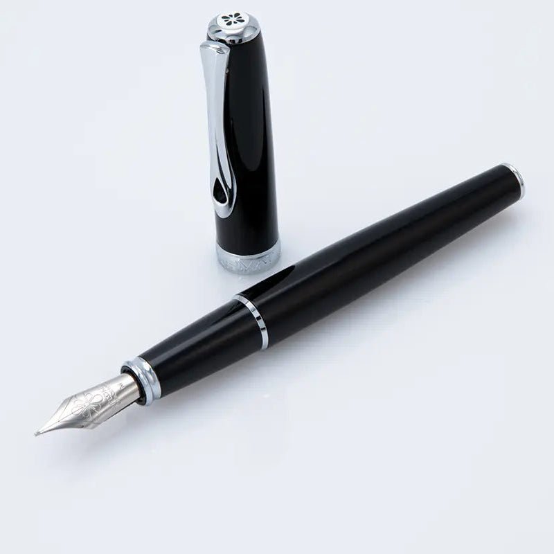 Diplomat Excellence A2 Fountain Pen - Black Lacquer - Pen Boutique Ltd