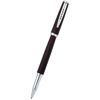 Tom Hessin Edinburgh Forth Bridge Red Rollerball Pen – Wooden Barrel, Chrome Trim - Pen Boutique Ltd