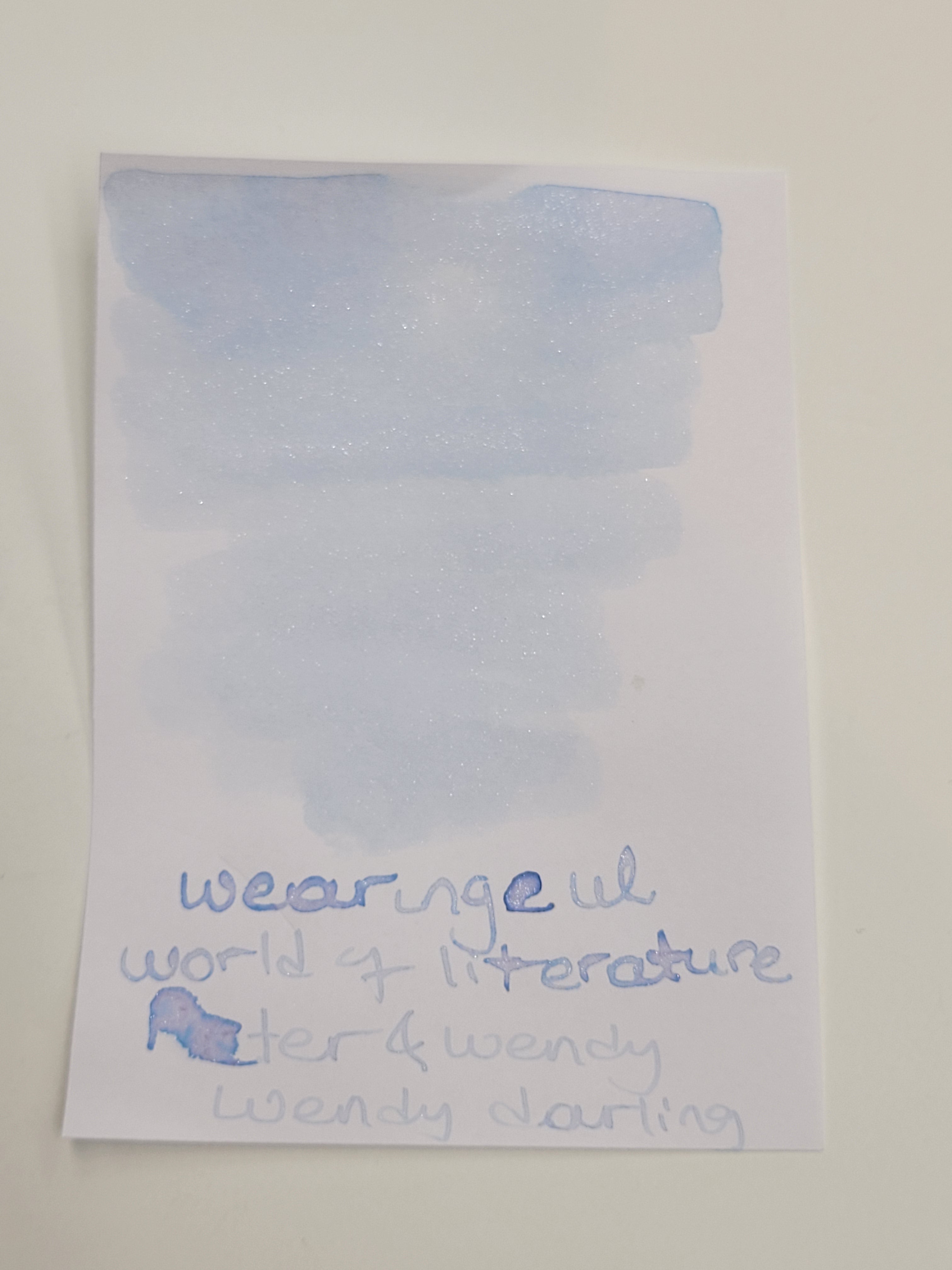 Wearingeul World Literature Ink Bottle - Wendy Darling (30 ml) - Pen Boutique Ltd