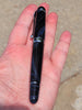 Aurora 888 Fountain Pen - Blue Ebonite - Chrome Trim - 18K Nib (Limited Edition) - Pen Boutique Ltd