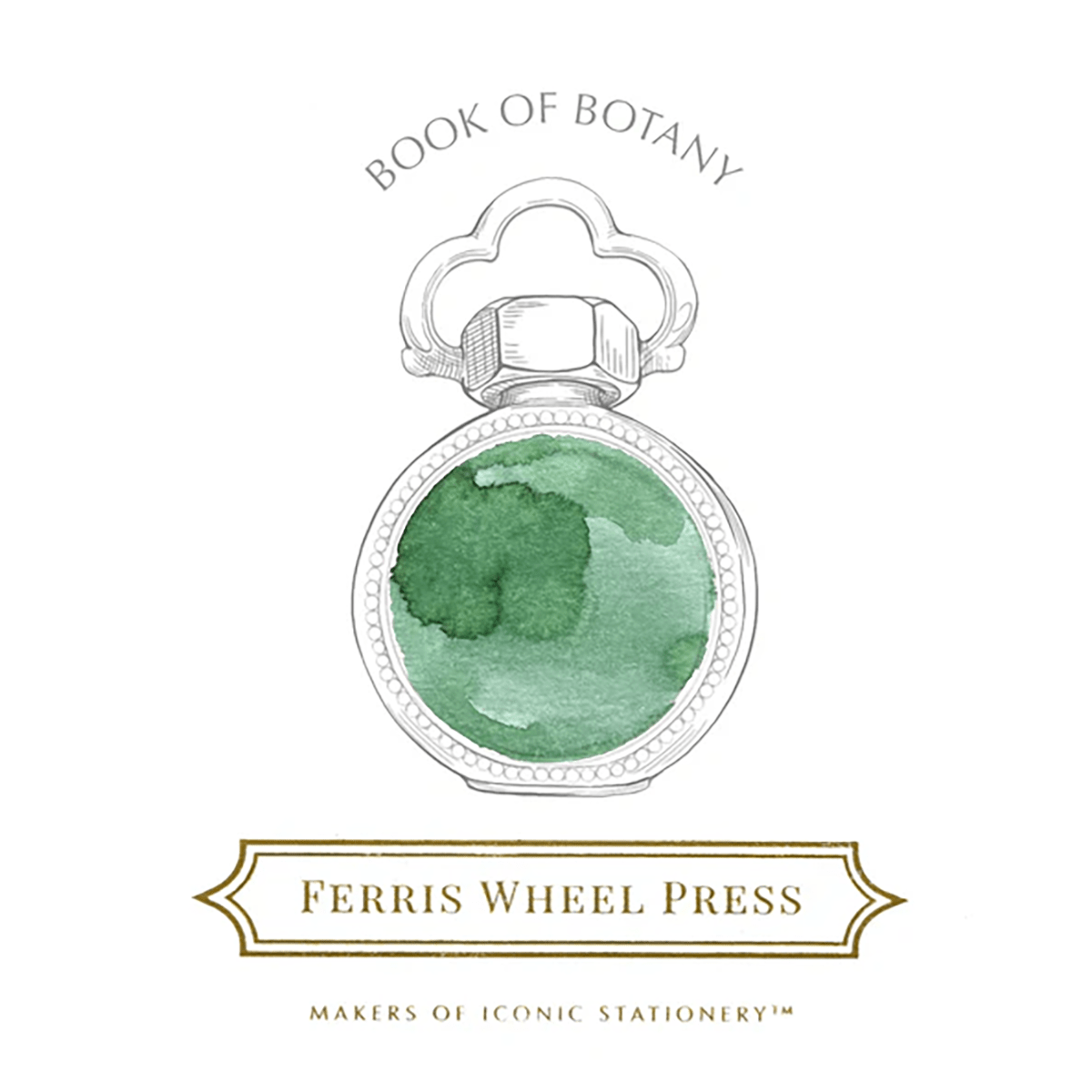 Ferris Wheel Press Ink Bottle - Ferritales  Book of Botany - 38ml - Pen Boutique Ltd