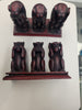 Pen Boutique Three Wise and Old Red Monkeys See Hear or Speak No Evil - Pen Boutique Ltd