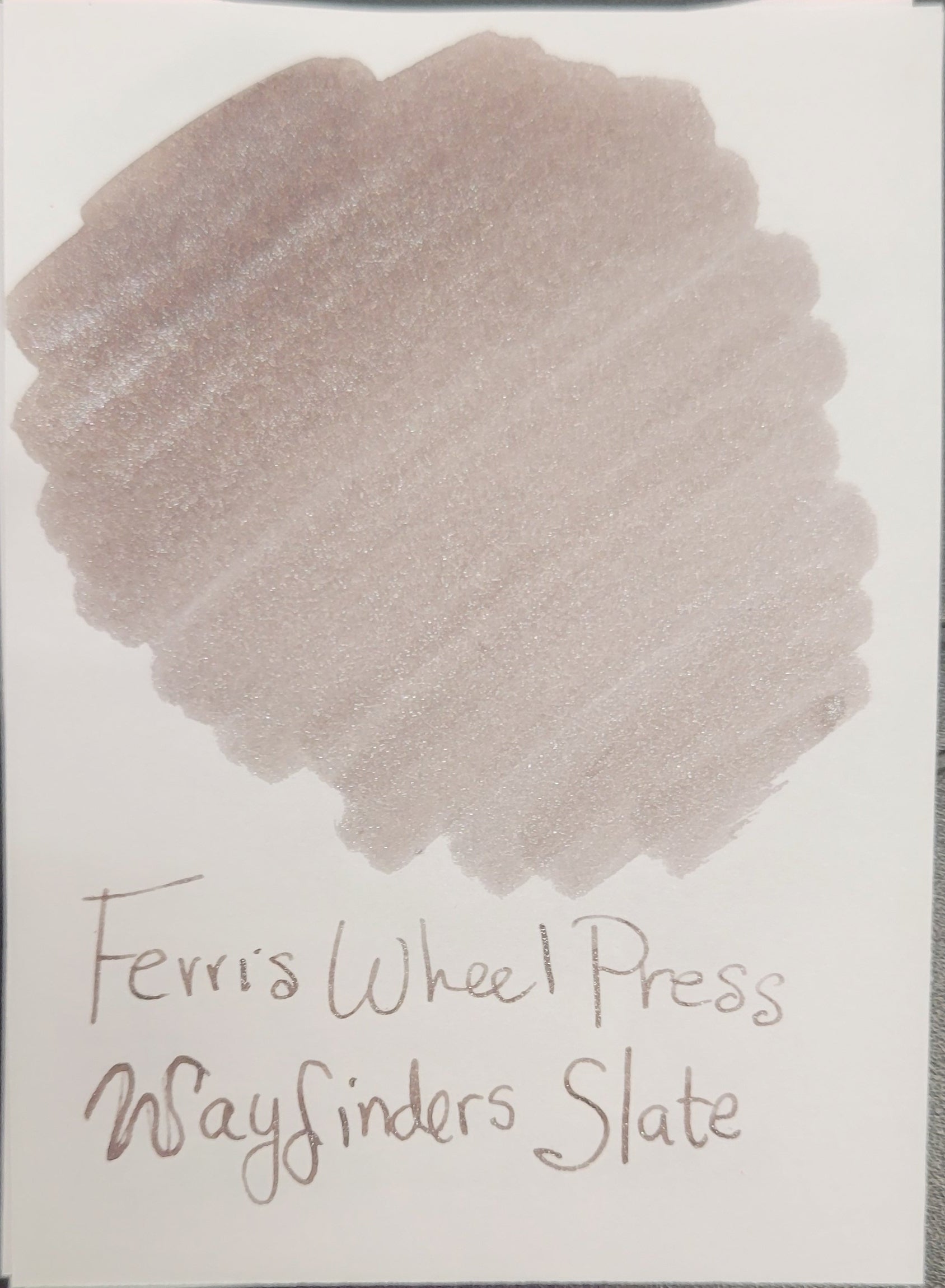 Ferris Wheel Press Ink Bottle - Everyday Wayfinders Slate - 38ml - Pen Boutique Ltd