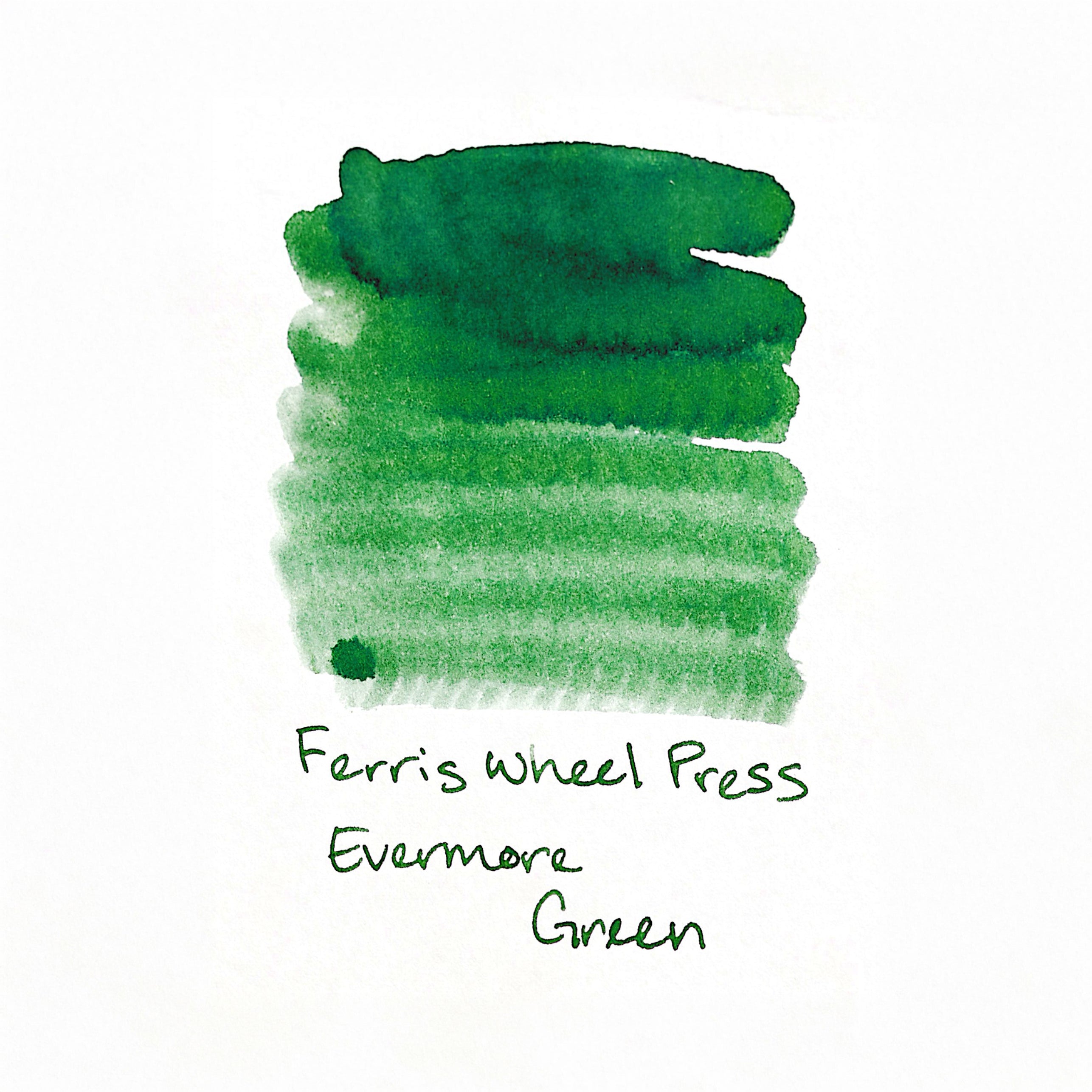 Ferris Wheel Press Ink Bottle - Evermore Green - 38ml - Pen Boutique Ltd