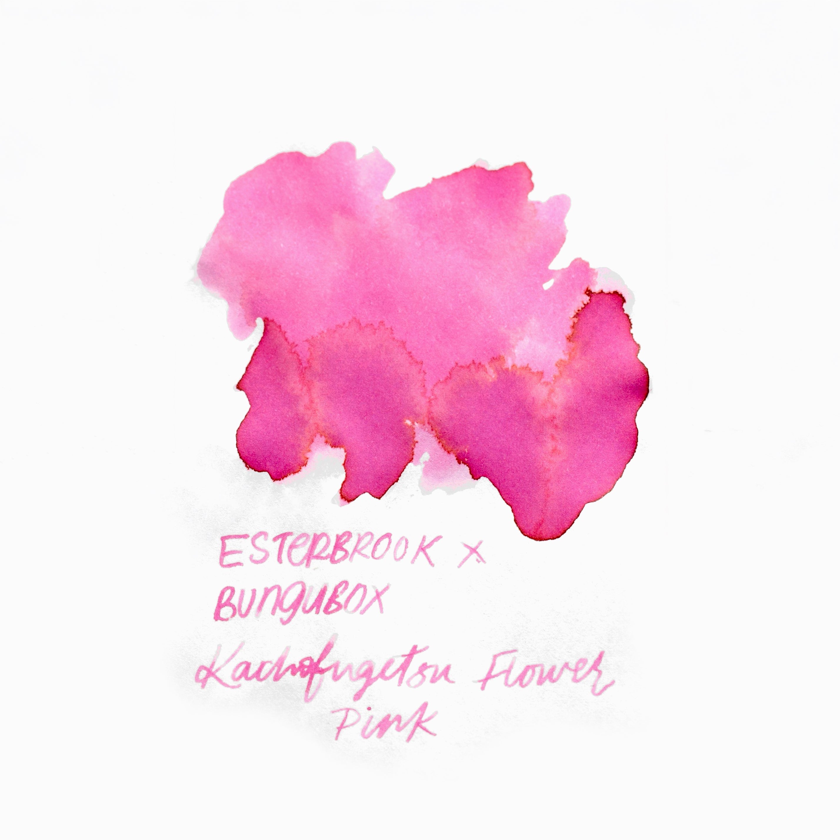 Esterbrook x BUNGUBOX Ink Bottle - Kachofugetsu Flower Pink - 30ml - Pen Boutique Ltd