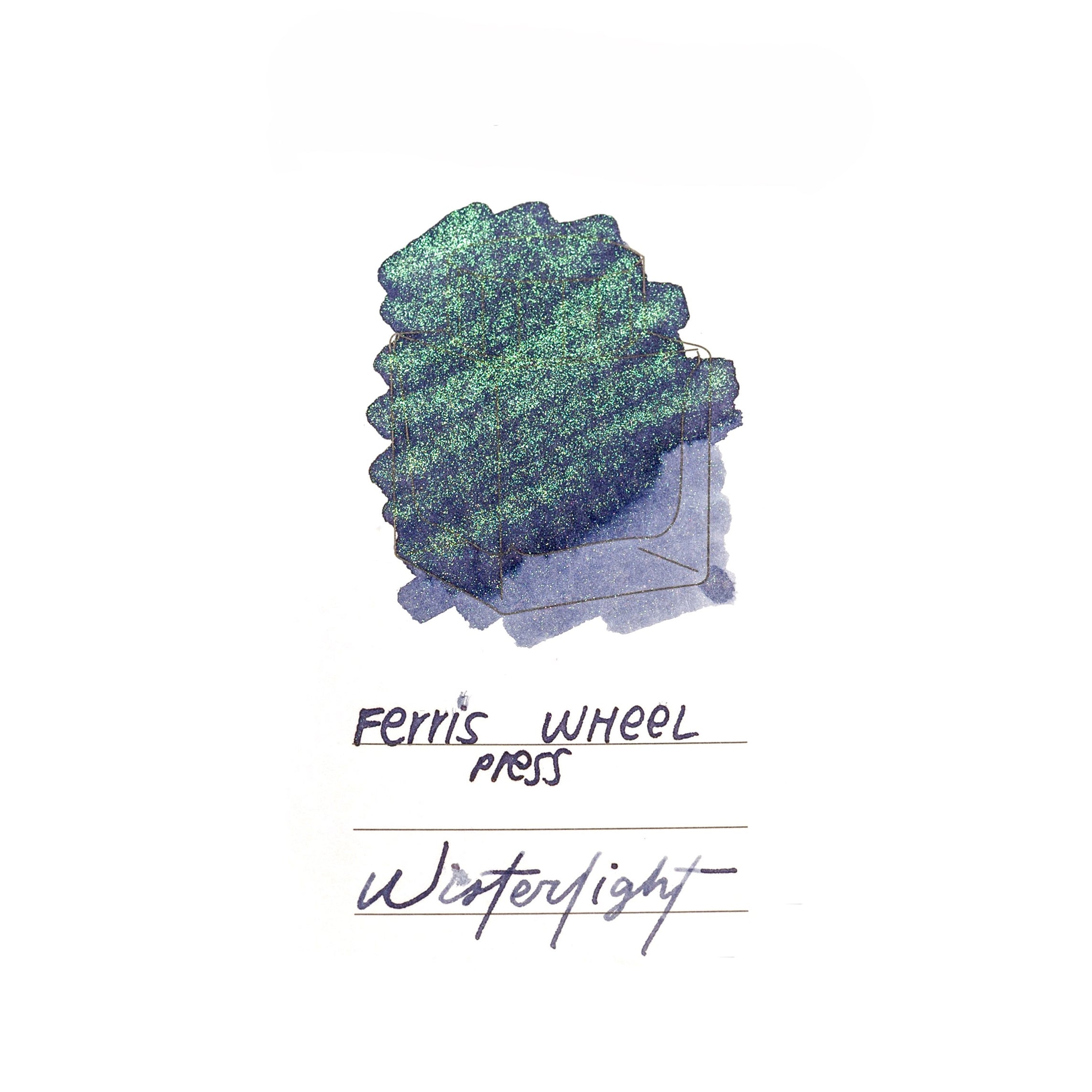 Ferris Wheel Press FerriTales The Book of Knights Ink Bottle - Wisterlight - 20ml-Pen Boutique Ltd