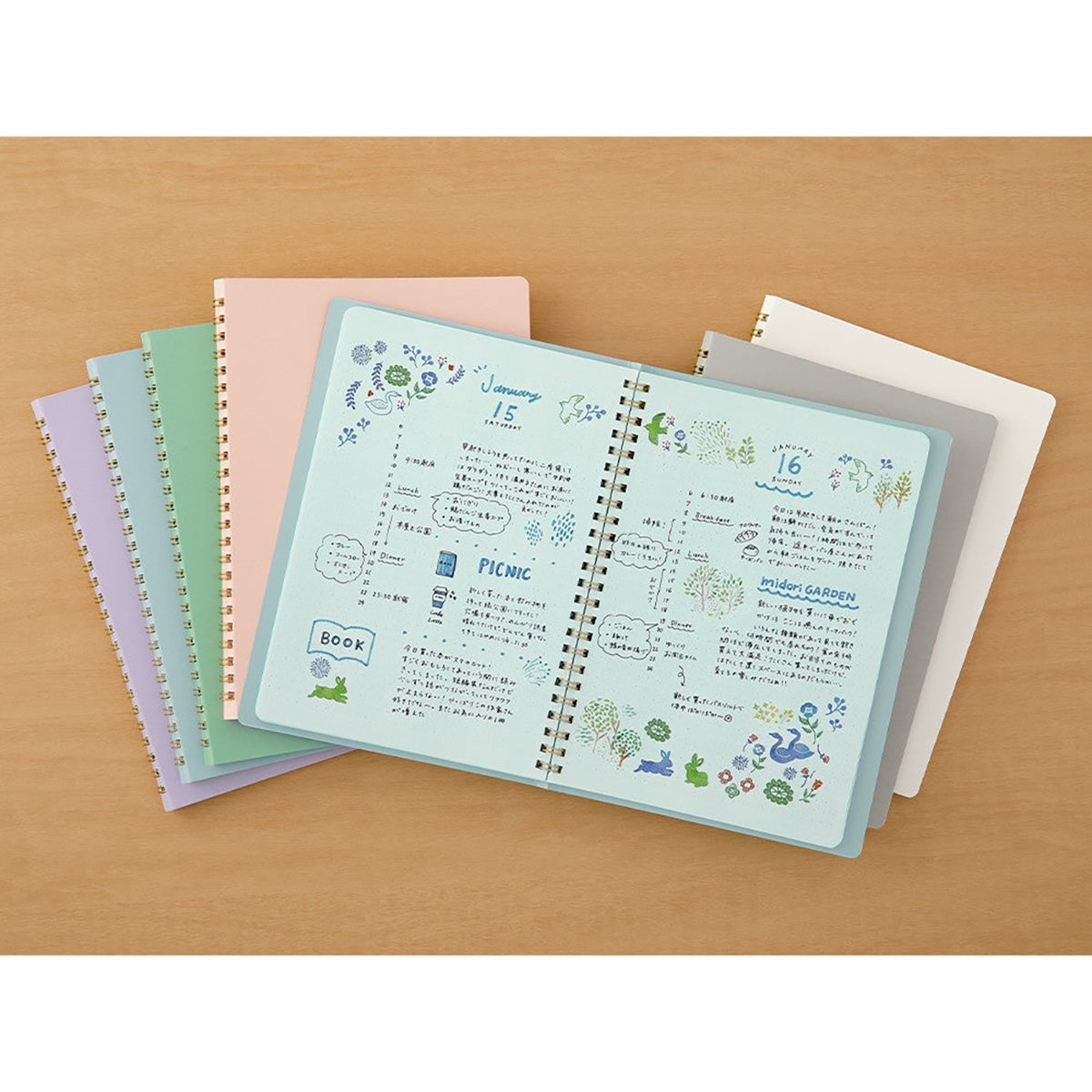 Midori Ring Notebook - Dot Grid - A5 - Pen Boutique Ltd