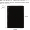 Stalogy Editors Choice Series 365Days Notebook B6 - Black - Pen Boutique Ltd