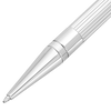 S T Dupont D - Initial Ballpoint Pen - Duo Tone - Chrome Trim - Pen Boutique Ltd