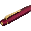 Kaweco Sport Piston Filler Fountain Pen - Solo Bordeaux - Gold Trim - Pen Boutique Ltd