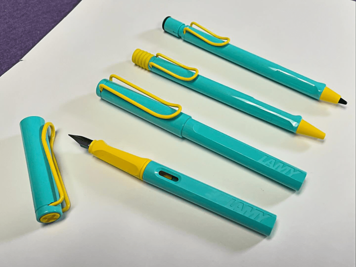 Lamy Safari Rollerball Pen - Pina Colada (Special Edition) - Pen Boutique Ltd